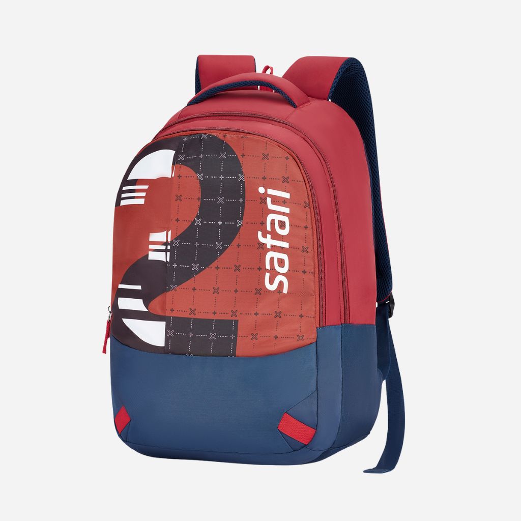 Duo 16 32L Red School Backpack with Easy Access Pockets