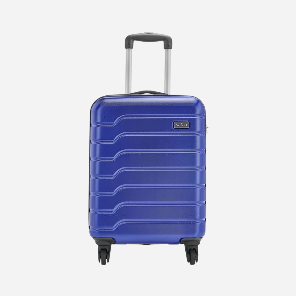 Safari Sentinel Midnight Blue Trolley Bag with TSA Lock and Dual Wheels