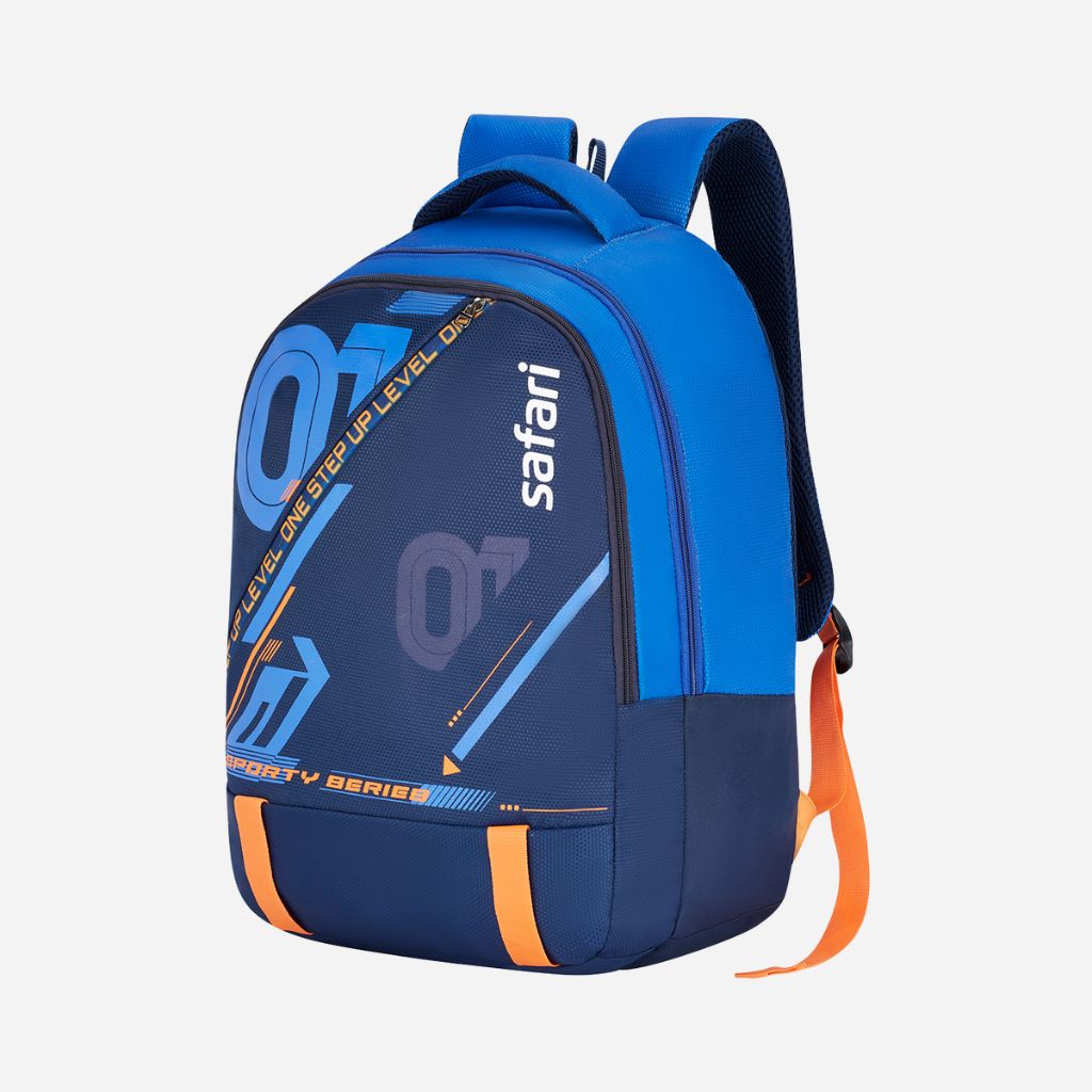 Duo 15 32L Blue School Backpack with Easy Access Pockets