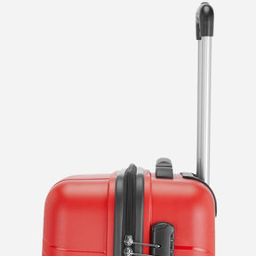 Safari Zolo Cherry Red Trolley Bag with Dual Wheels