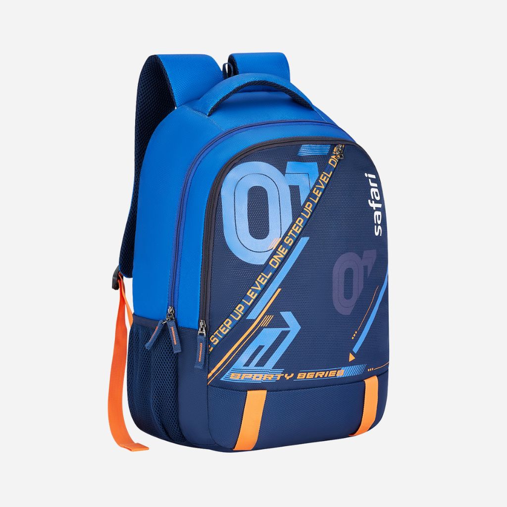 Duo 15 32L Blue School Backpack with Easy Access Pockets