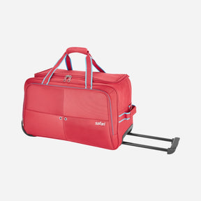 Safari Trac Superior 66 Rolling Duffle With Wheels Red