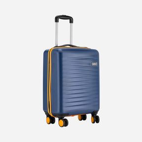 Safari Defender Graphic Blue Trolley Bag with TSA lock and Dual Wheels