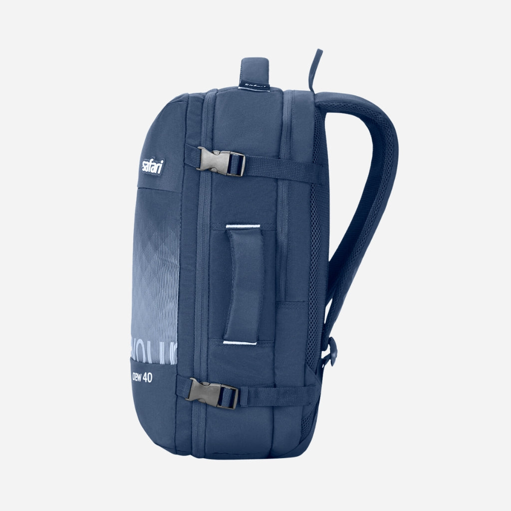 Buy Safari Redan 40L Overnighter Laptop Backpack Blue