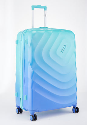 Safari Haze Splash Trolley Bag with TSA Lock, Dual wheels, Side Hooks and Anti-theft Zipper