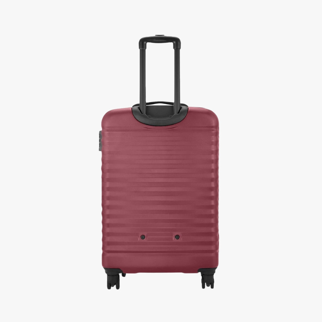 Safari Altius 4W Wine Red Trolley Bag with Dual Wheels