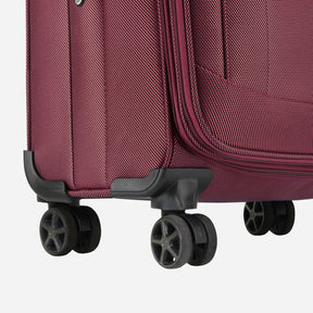 Safari Pergo Superior Red Trolley Bag with Dual Wheels