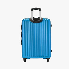 Safari Glimpse Set of 3 Electric Blue Trolley Bags with 360° Wheels
