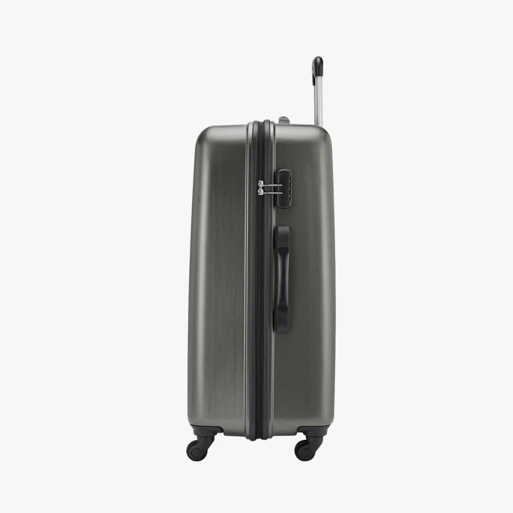 Glimpse Scratch Resistant Hard Luggage Combo Set (Small, Medium and Large) - Gun Metal