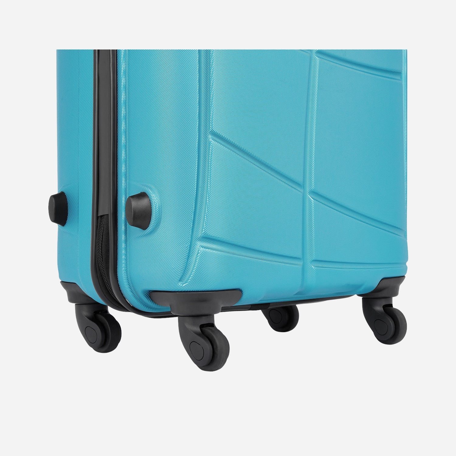 Safari Vibe Electric Teal 65cm Trolley Bag with 360° Wheels