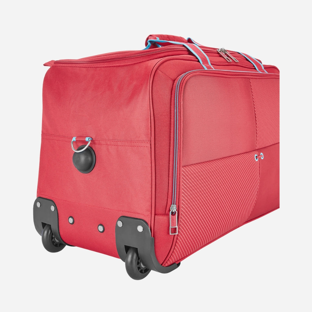 Safari Trac Superior 66 Rolling Duffle With Wheels Red