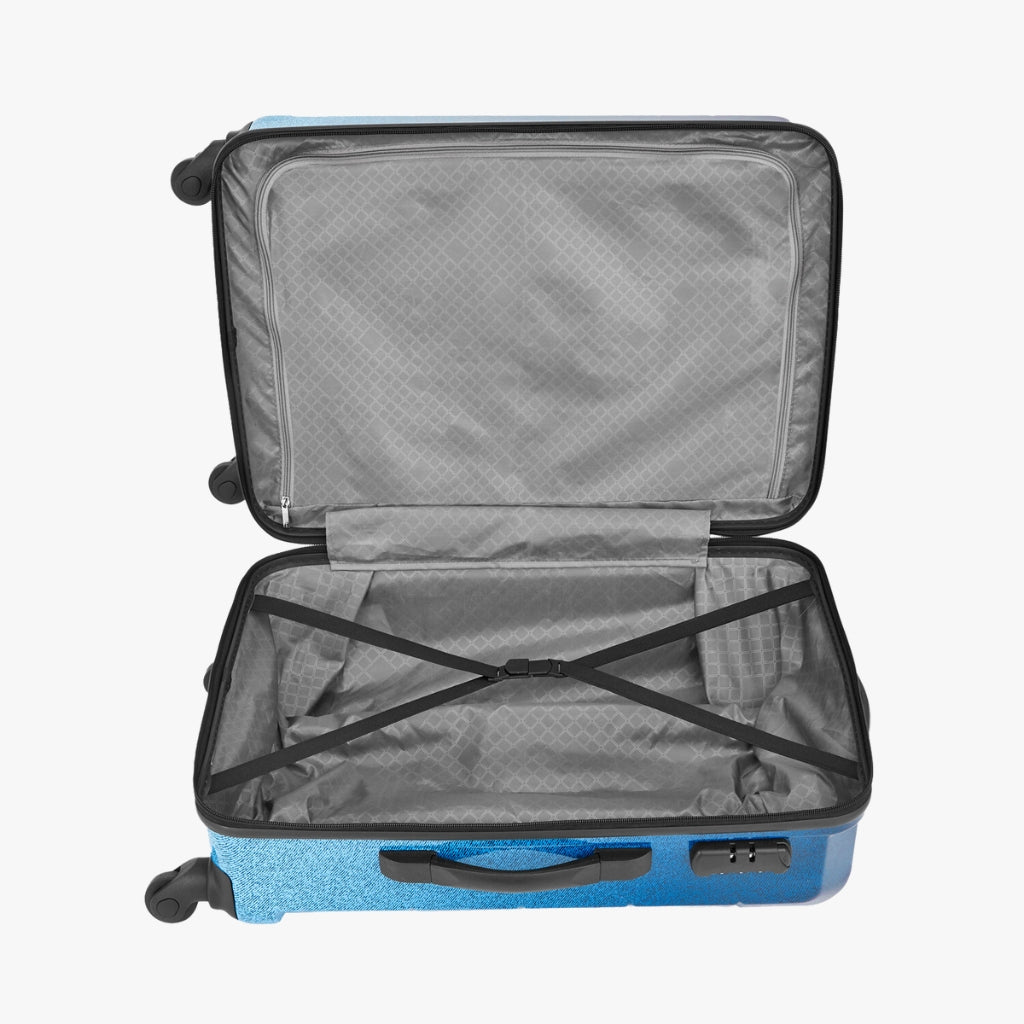 Gradient Hard Luggage Combo (Small and Medium) - Printed