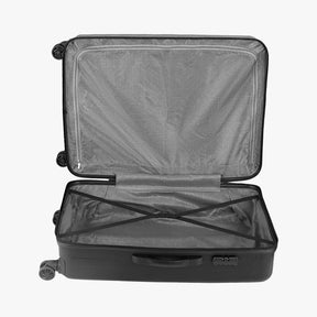Weave XL Size 126 L Hard Luggage with Dual Wheels - Black