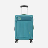 Safari Flexa Teal Trolley Bag with Dual Wheels