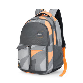 Safari Bonus 37L Grey School Backpack