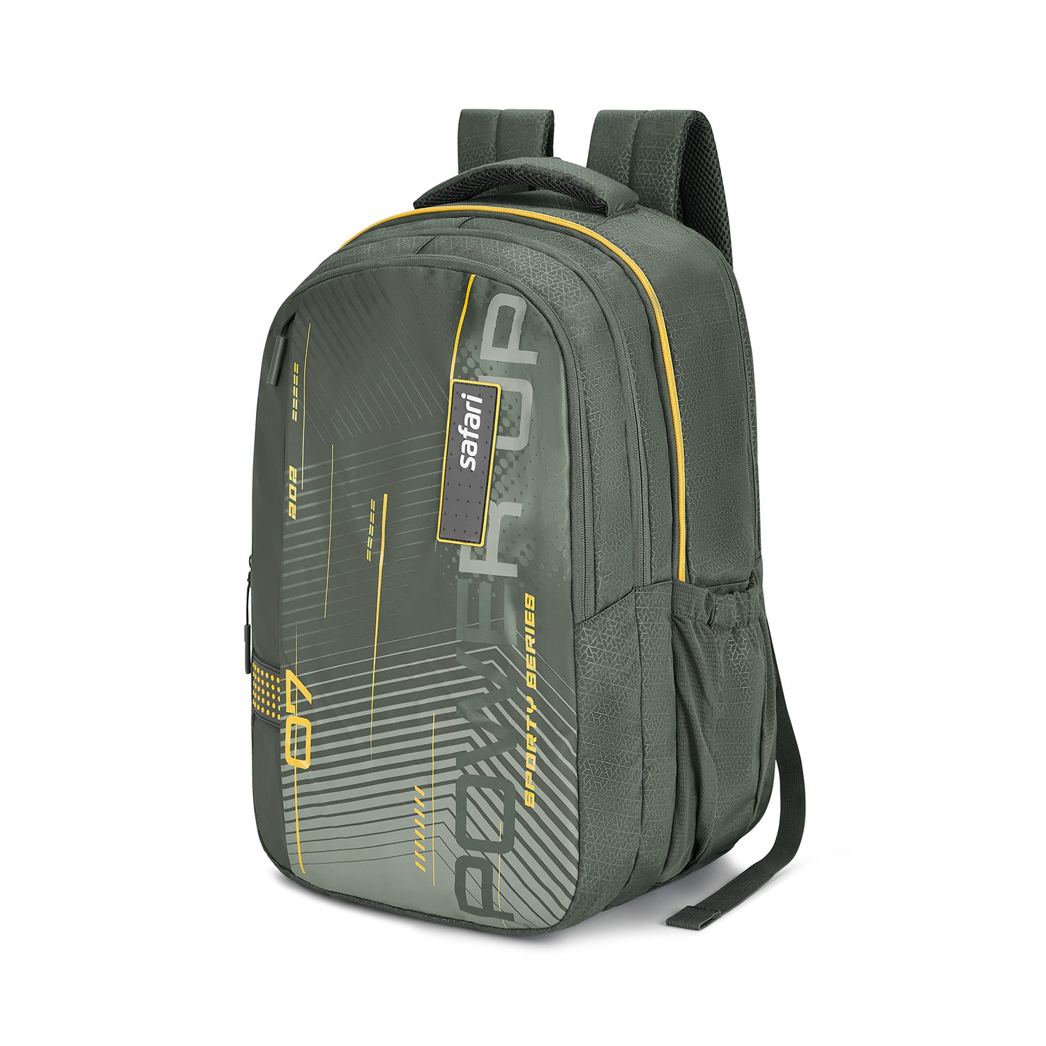 Safari Quadro 6 43L Olive School Backpack