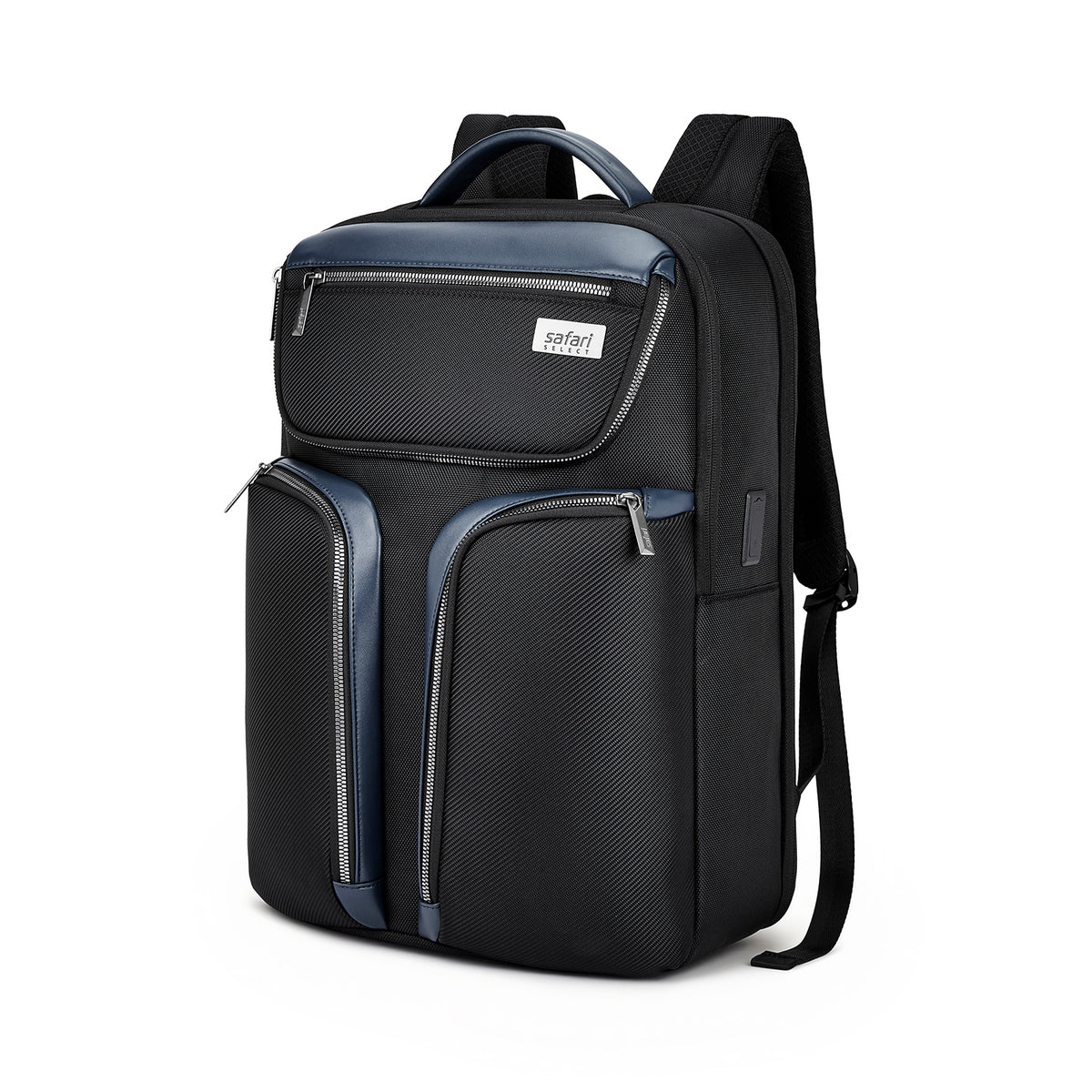 Safari Noir 31L Black Formal Backpack with Laptop Sleeve
