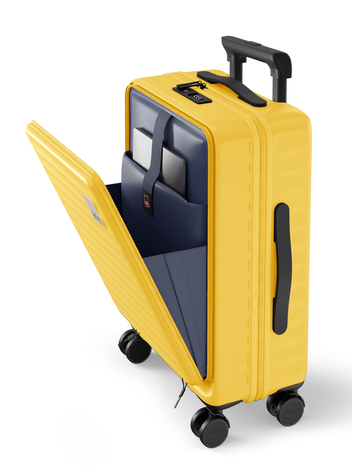 Safari Select Froniq Trolley Bag - Yellow