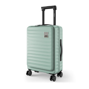 Safari Select Froniq Fresh mint Front opening Trolley Bag with TSA Lock, Dual wheels and Anti-Theft Zipper