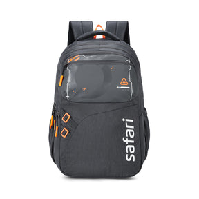 Safari Quadro 6 43L Black School Backpack