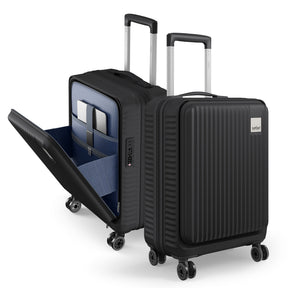 Safari Select Recoil Cabin Size Trolley Bag - Black