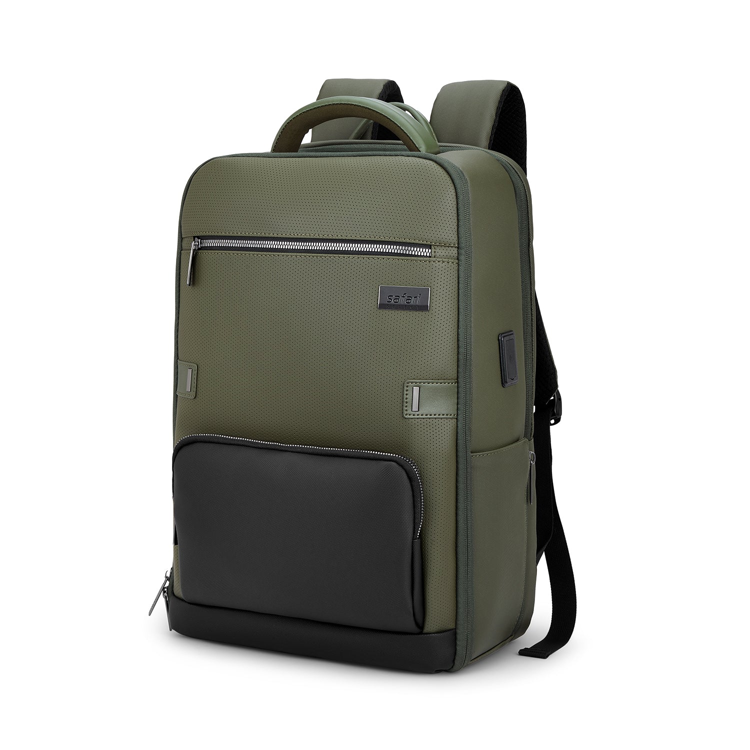 Safari Orion 20L Olive Formal Backpack with Laptop Sleeve