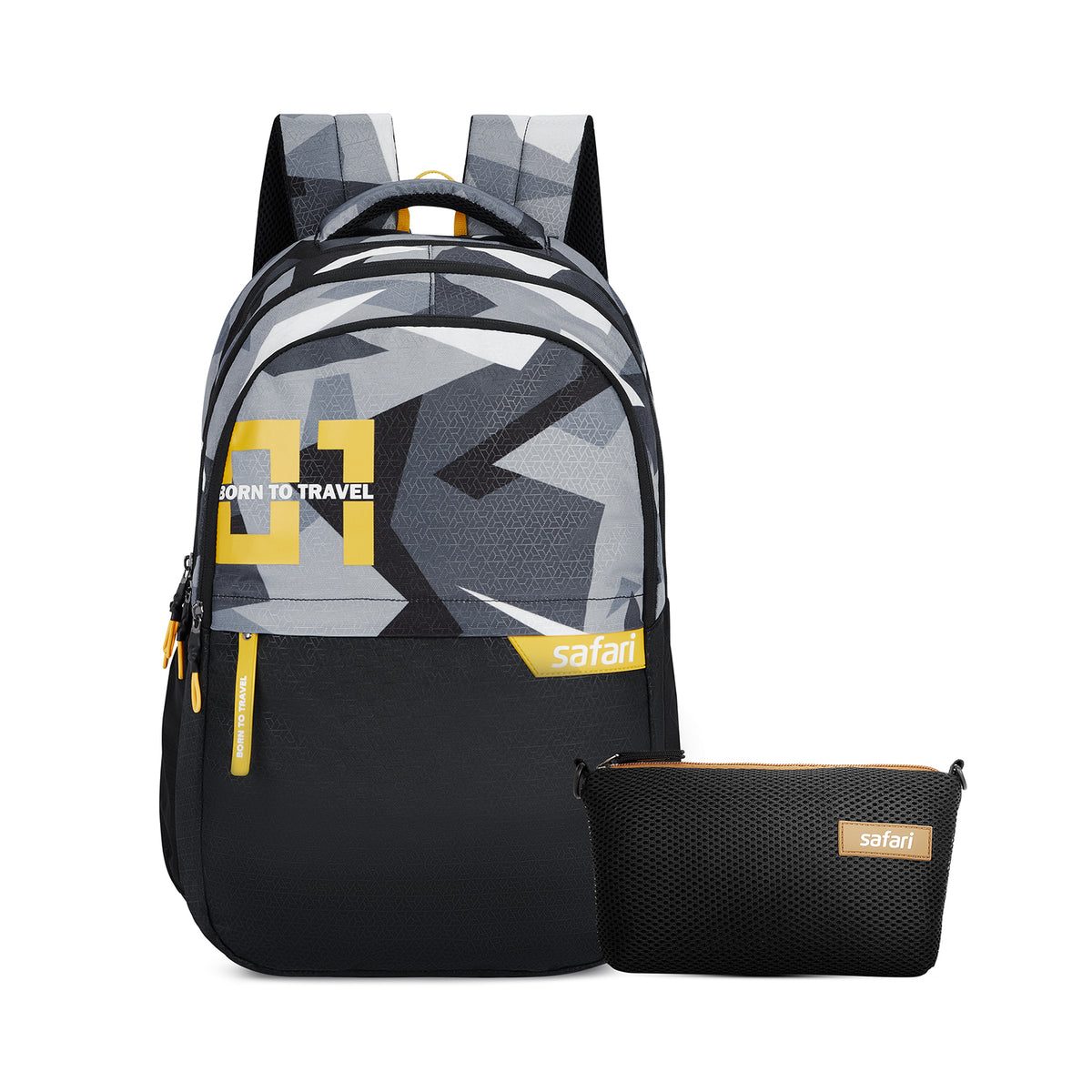 Safari Bonus 37L Black Casual Daypack