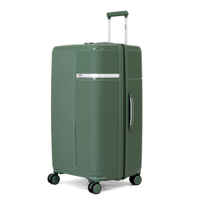 Safari Trunk Pro Trolley Bag with TSA lock and Dual Wheels - Pine Green
