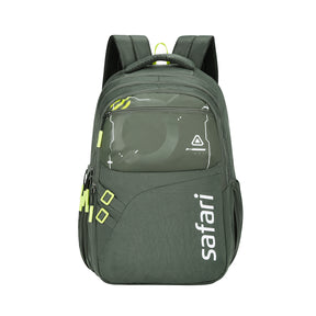 Safari Quadro 5 43L Olive School Backpack
