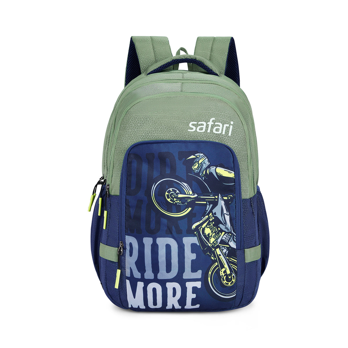 Safari Triplex 37L Sage Green School Backpack