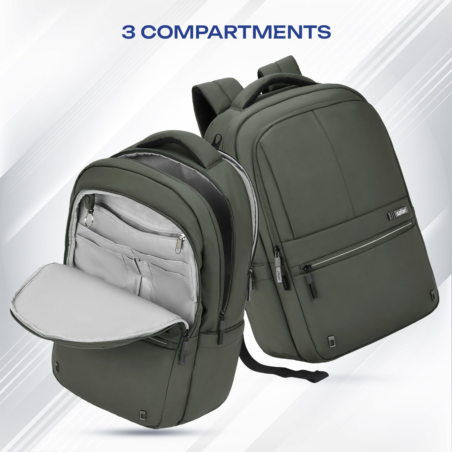 Safari Smart 30L Olive Laptop Backpack