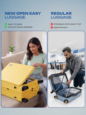 Safari Select Froniq Trolley Bag - Yellow