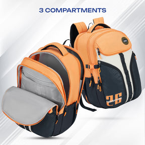 Safari Expand 43L Orange Laptop Backpack