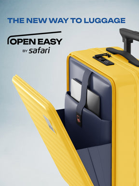 Safari Select Froniq Trolley Bag - Yellow