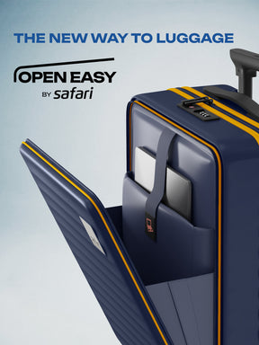 Safari Select Froniq Trolley Bag - Navy Blue