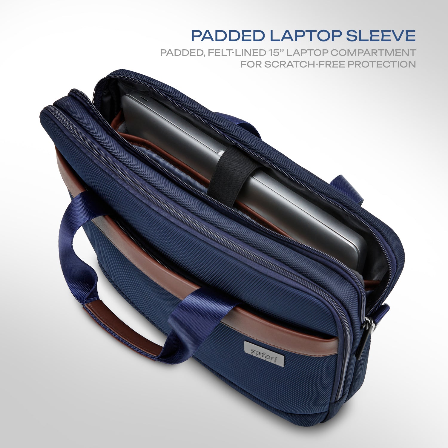 Safari Sterling 6L Messenger Bag with Dual compartments - Navy Blue