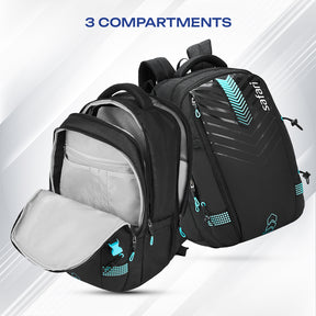 Safari Expand 43L Black Hiking Daypack