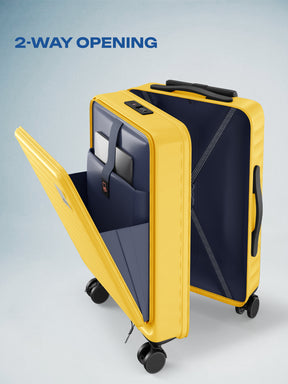 Safari Select Froniq Trolley Bag - Yellow