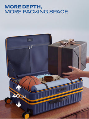 Safari Select Froniq Trolley Bag - Navy Blue