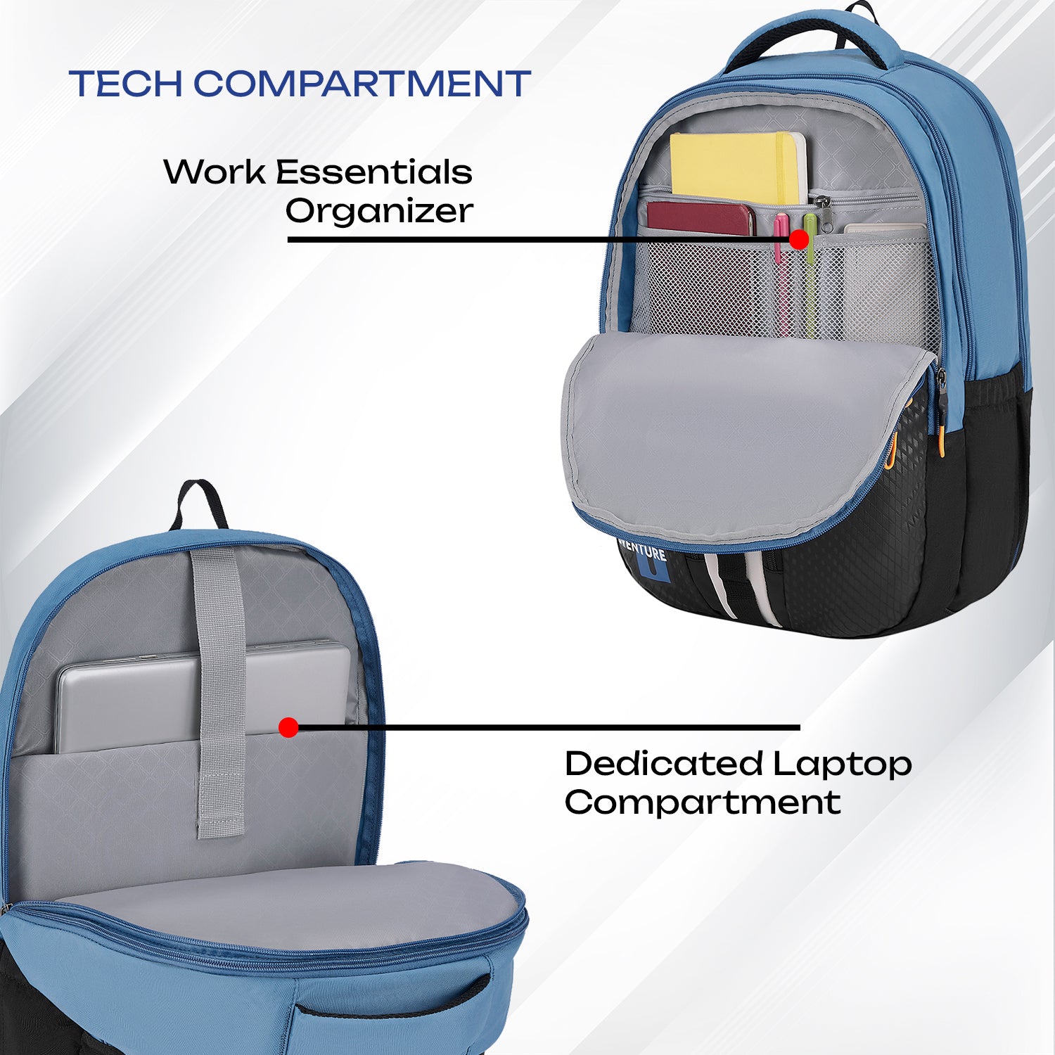 Safari Expand 43L Marine Laptop Backpack