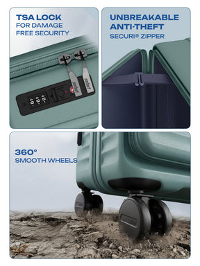 Safari Select Froniq Trolley Bag - Fresh mint