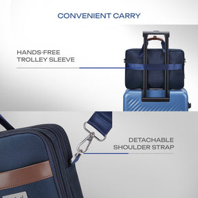 Safari Sterling 6L Messenger Bag with Dual compartments - Navy Blue