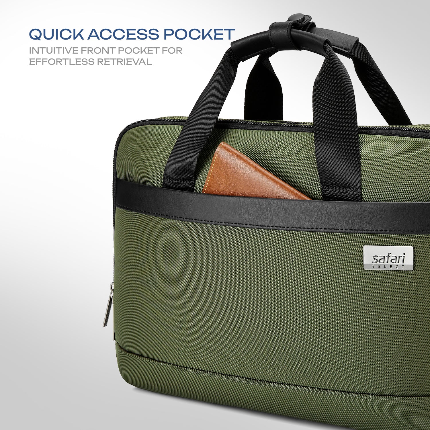 Safari Sterling 6L Messenger Bag with Dual compartments - Olive