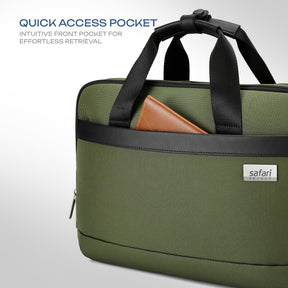Safari Sterling 6L Messenger Bag with Dual compartments - Olive