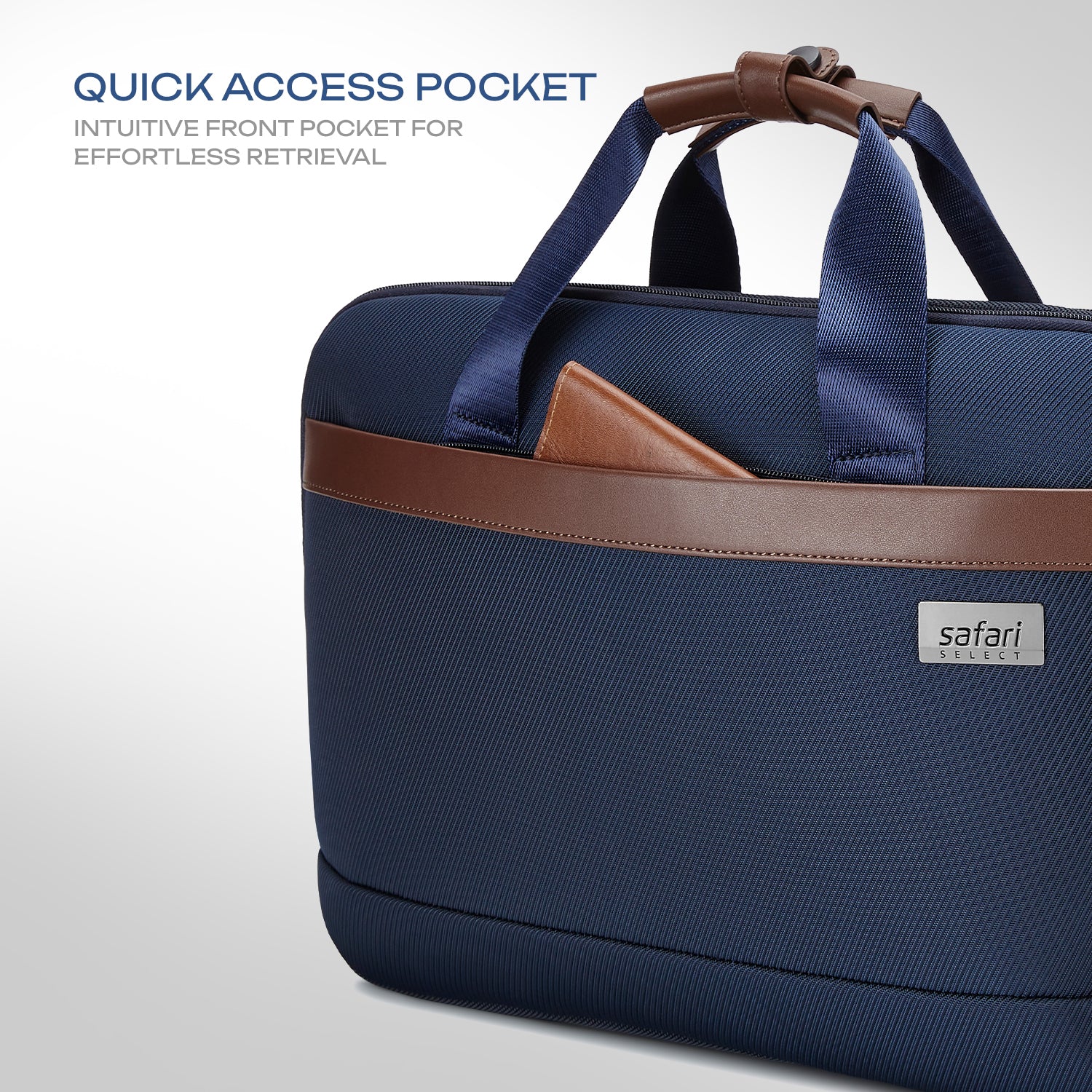 Safari Sterling 6L Messenger Bag with Dual compartments - Navy Blue