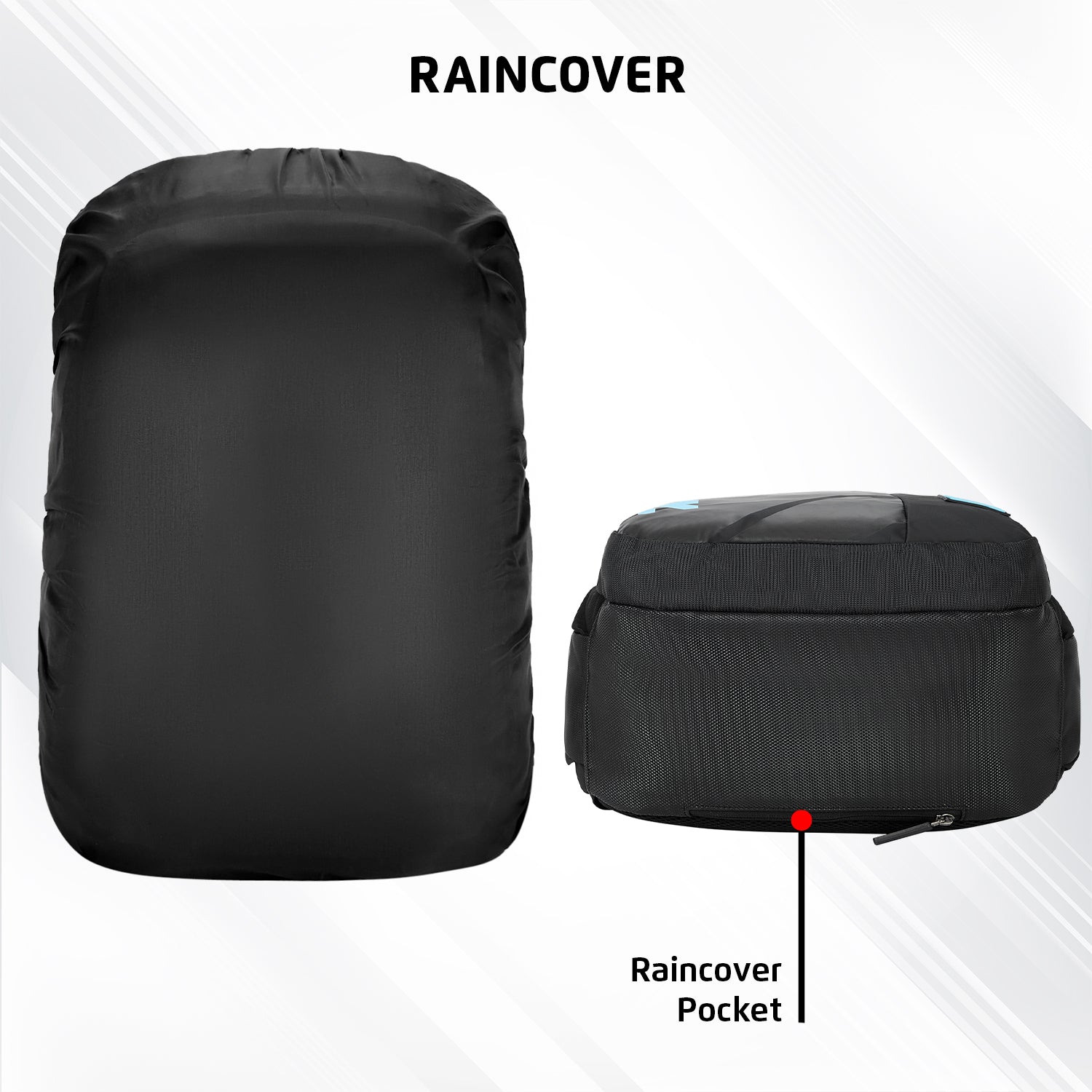 Safari Aura 37L Black Laptop Backpack