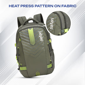 Safari Expand 43L Olive Rucksacks & Trekking Backpack