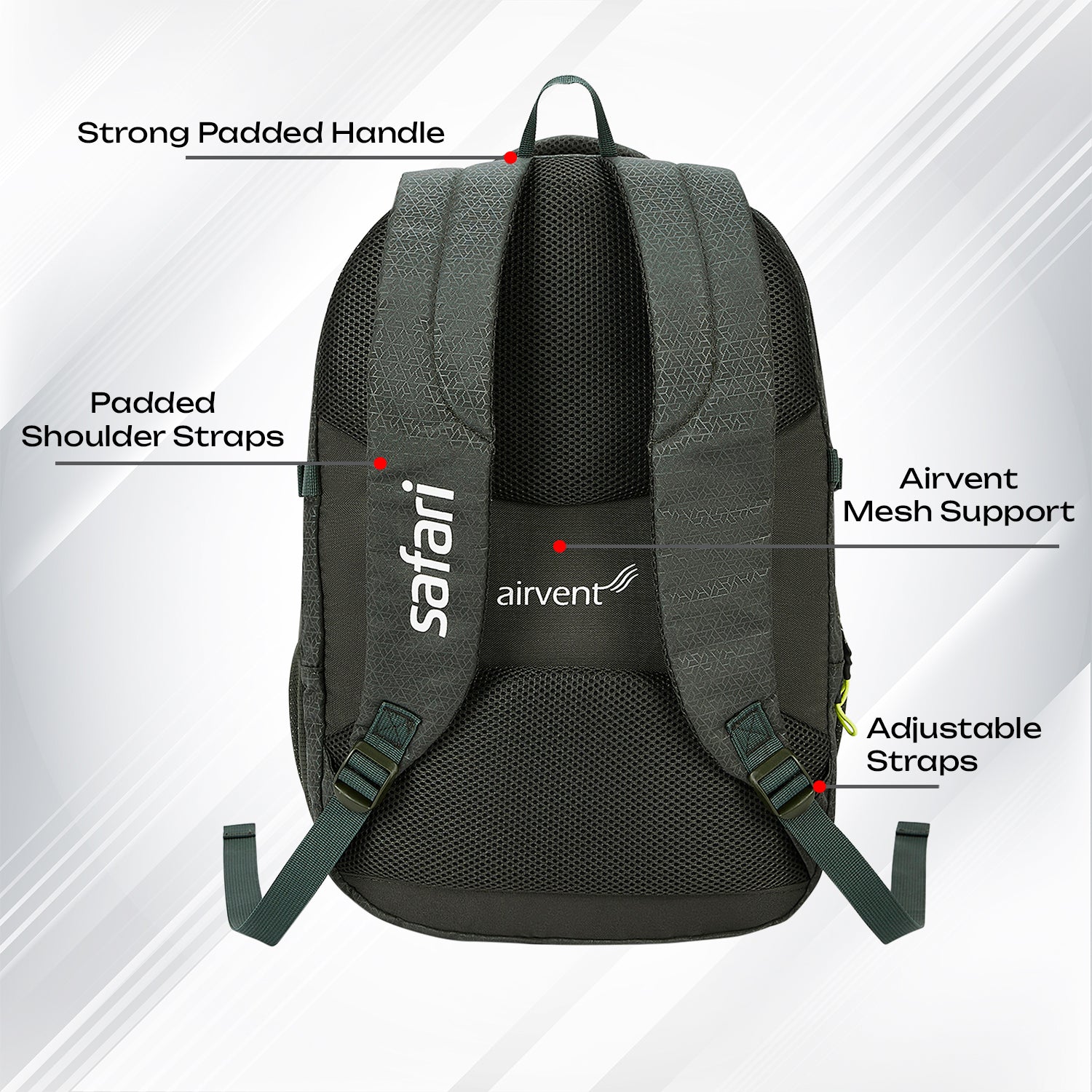 Safari Expand 43L Olive Laptop Backpack