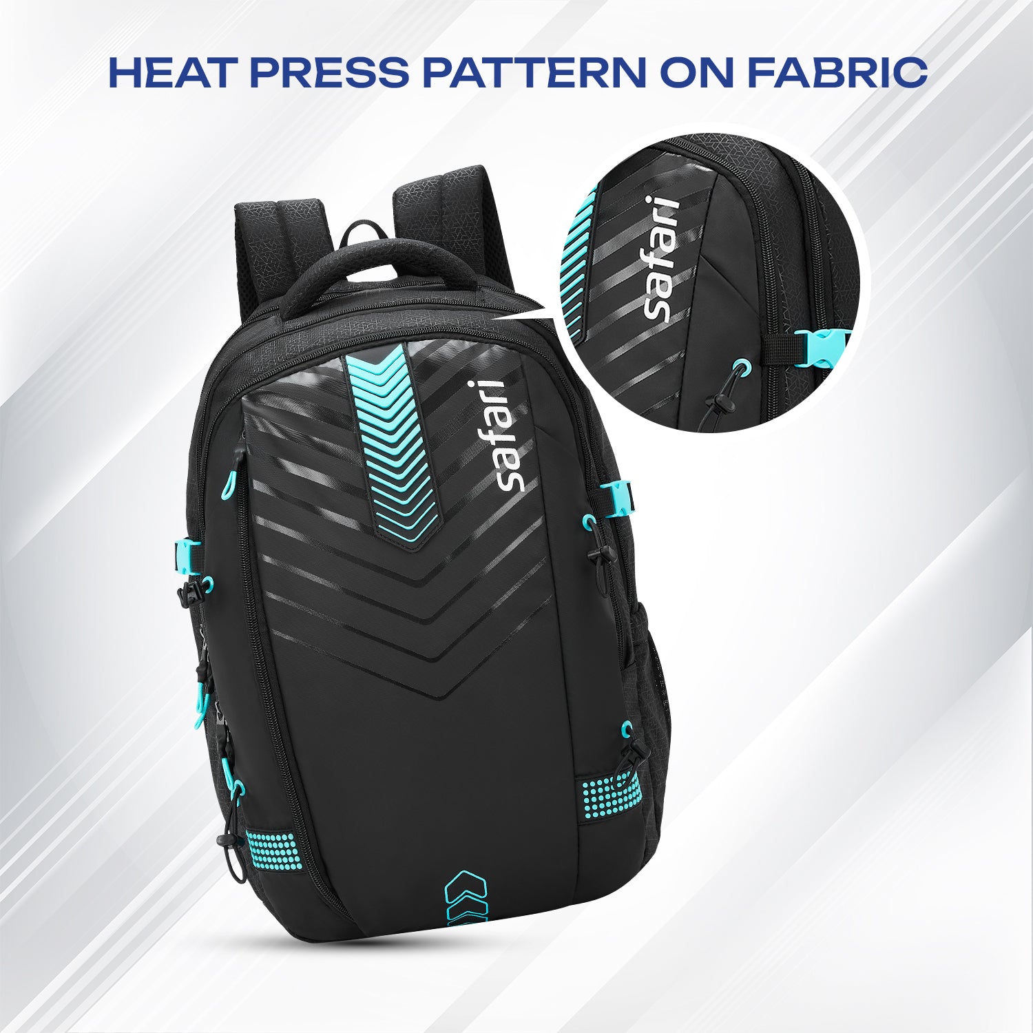 Safari Expand 43L Black Hiking Daypack