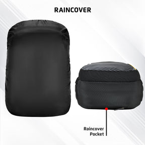 Safari Aura 37L Black Laptop Backpack